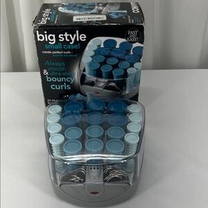 Big Style Hair Hot Curlers Set 20 multi sized Tangle-Free Bouncy Curls Styling